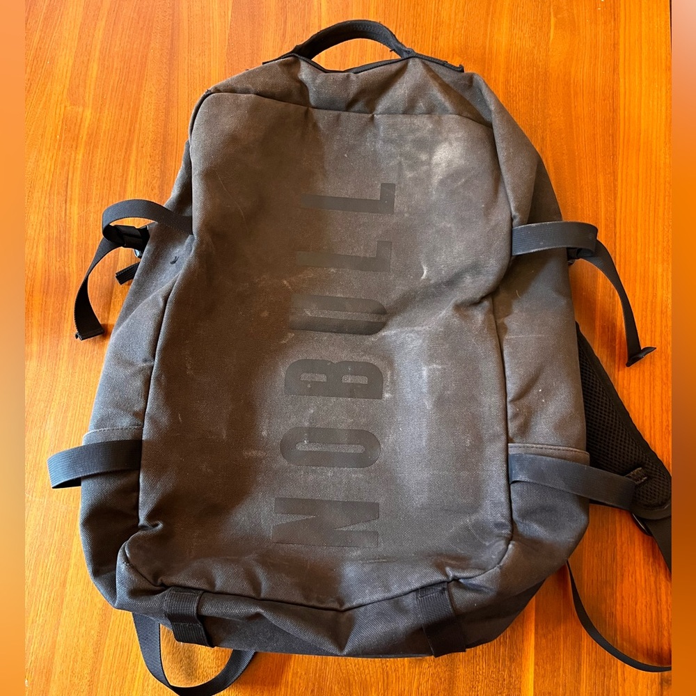 Good condition Nobull canvas backpack